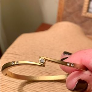 Gold Filled Designer Hinged Bracelet